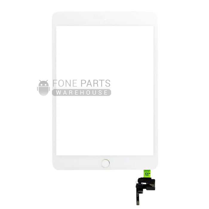 For iPad Mini 3 Replacement Touch Digitizer Glass with Adhesive in [White][Original]