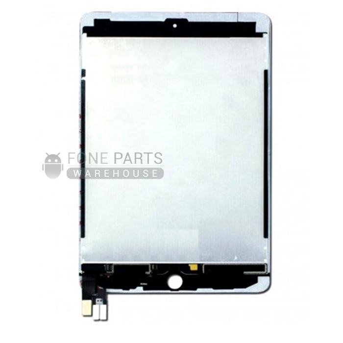 For iPad Mini 5 Replacement Complete LCD Screen Assembly with Digitizer [White][OEM]