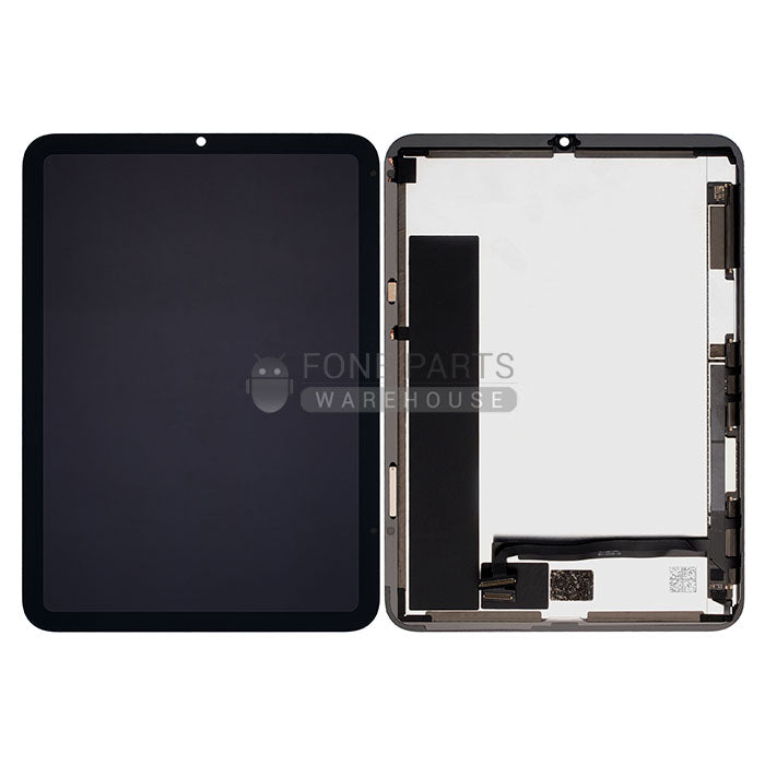 For iPad Mini 6 Replacement Complete LCD Screen Assembly with Digitizer [Black][OEM]