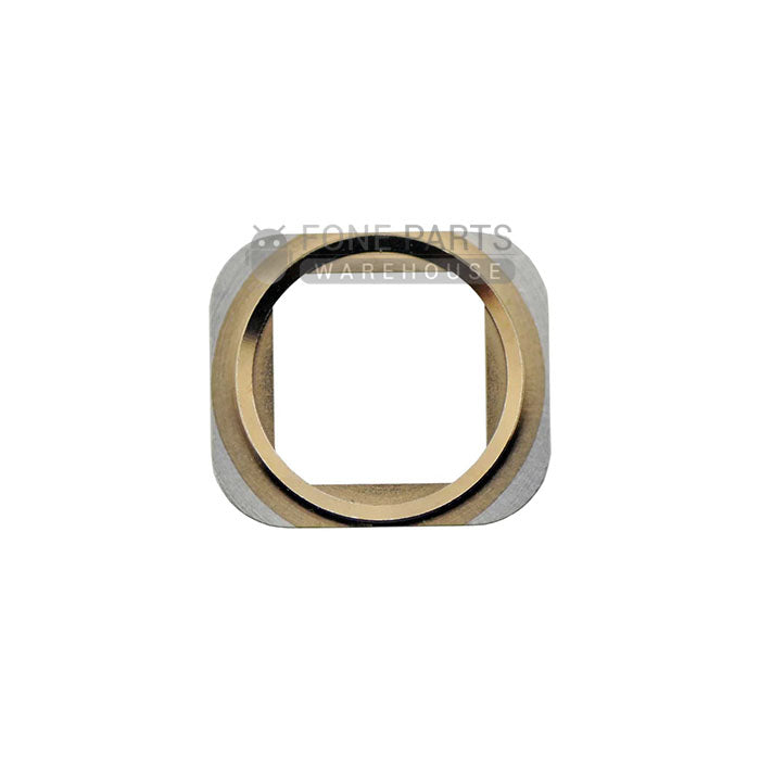 For IPhone 5S Replacement Home Button Metal Ring [Rose Gold]