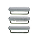 For IPhone 6/6 Plus Replacement 3 Piece Button Set [Black]
