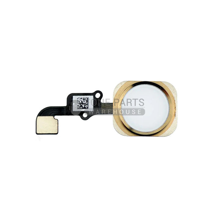 For IPhone 6/6 Plus Original Complete Home Button with Flex [Gold] [Pack of 2 Piece]