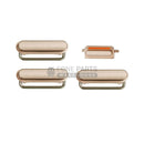 For IPhone 6S/6S Plus Replacement 3 Piece Button Set [Gold]