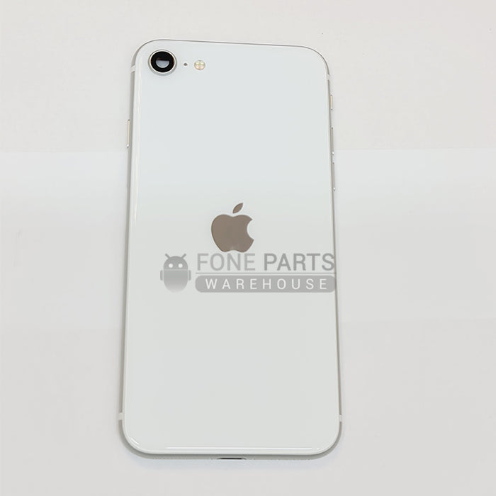 For IPhone SE 2020 Genuine Housing With Parts With Battery in [White] [Grade A Condition Taken From 14 Days Used Phone]