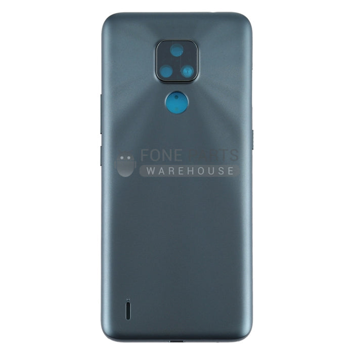 For Motorola E7 Replacement Battery Back Cover in [Mineral Gray]