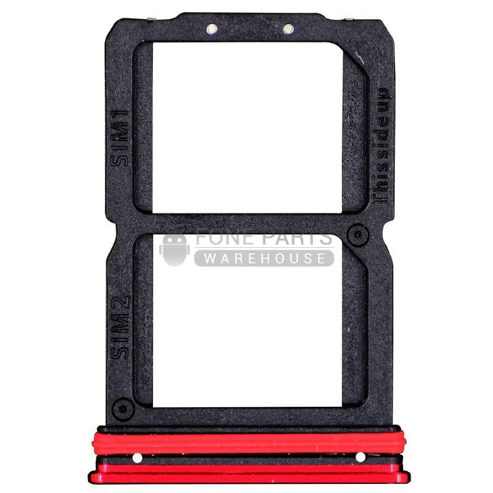 For OnePlus 7 Replacement SIM Card Tray [Red]