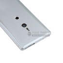 For Xperia XZ 2 Replacement Battery Back Cover With Sticker [White/Silver]