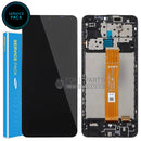 For Galaxy M02 (SM-M022) LCD Screen With Touch Digitizer Assembly and Frame (Genuine Service Pack)