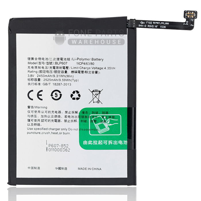 For Oneplus X Replacement Battery [ Assemble with original ic]