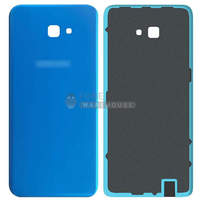 For Galaxy J4 Plus (J415) Replacement Middle Bezel Housing Center Frame With Buttons Keys + Glue [Blue]