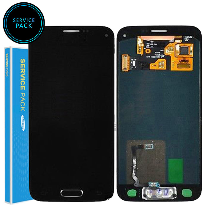 For Galaxy S5 Mini LCD Screen With Touch Digitizer Assembly (Genuine Service Pack) [Black]