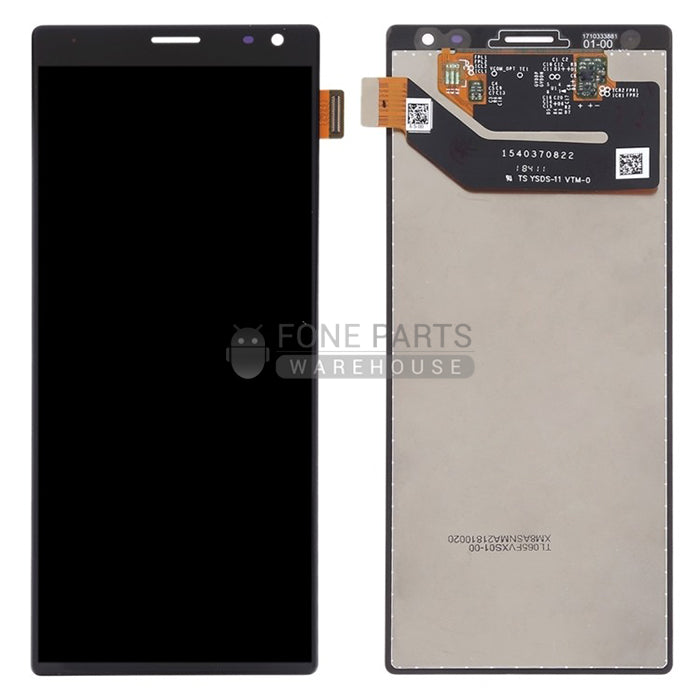 For Xperia 10 Plus Replacement Complete Lcd with Digitizer Assembly in [Black]