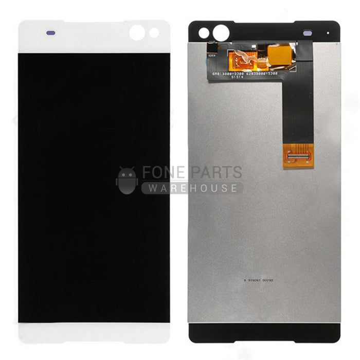 For Xperia C5 Ultra Replacement Lcd Screen Touch Digitizer in[White]