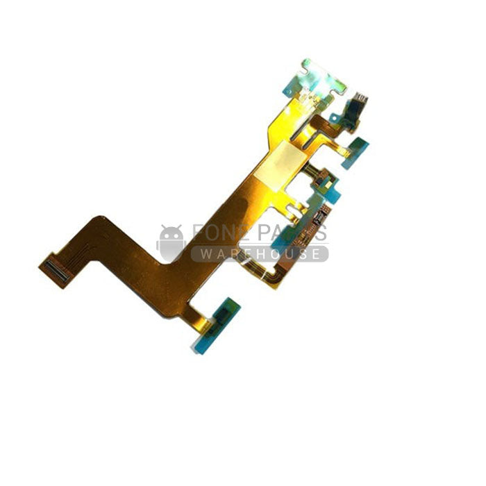 For Xperia XZS Replacements Power and Volume Flex Cable with Vibrator Motor