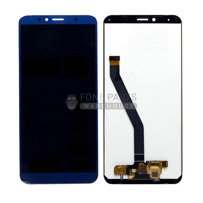 For Huawei Y6 Prime (2018)/ Y6 2018/ Honor 7a / Enjoy 8e Lcd Screen With Touch Digitizer Assembly in [Blue]