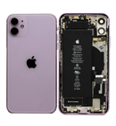 For IPhone 11 Genuine Housing With Parts & Battery in Purple (Grade A Condition Taken From 14 Days Used Phone)