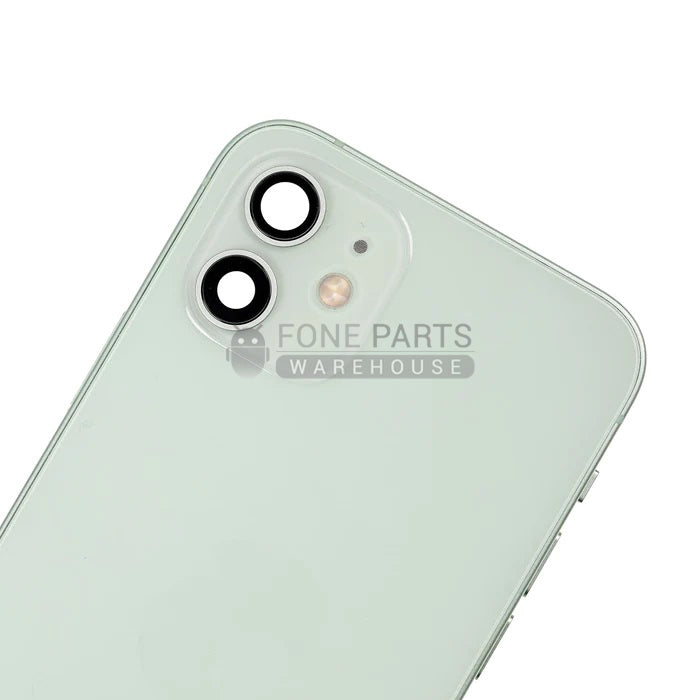 For IPhone 12 Genuine Housing With Parts in [Green] (Grade A Condition Taken From 14 Days Used Phone)