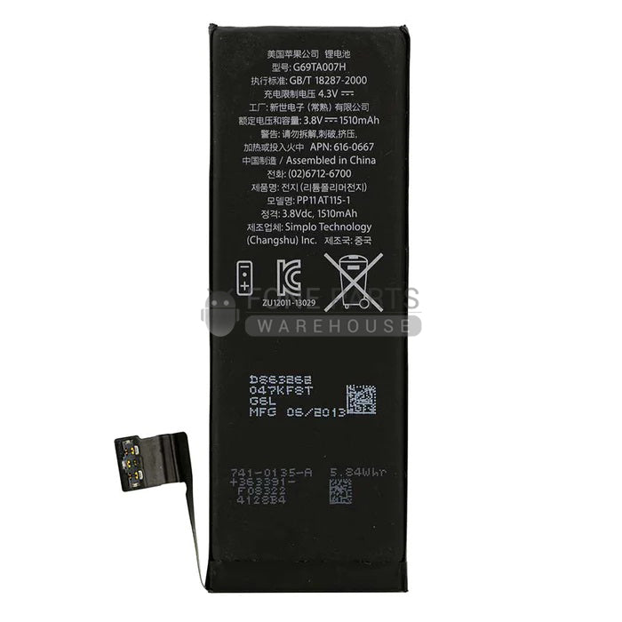 For IPhone 5C Replacement Battery [Assemble with Genuine IC]