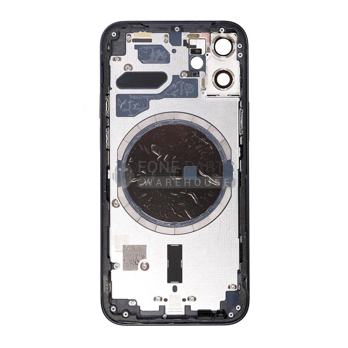 For IPhone 12 Mini Genuine Housing With Parts in [Graphite] (Grade A Condition Taken From 14 Days Used Phone)