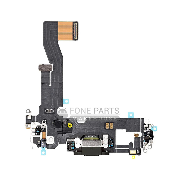 For IPhone 12 Genuine Charging Port Flex Cable[Black]