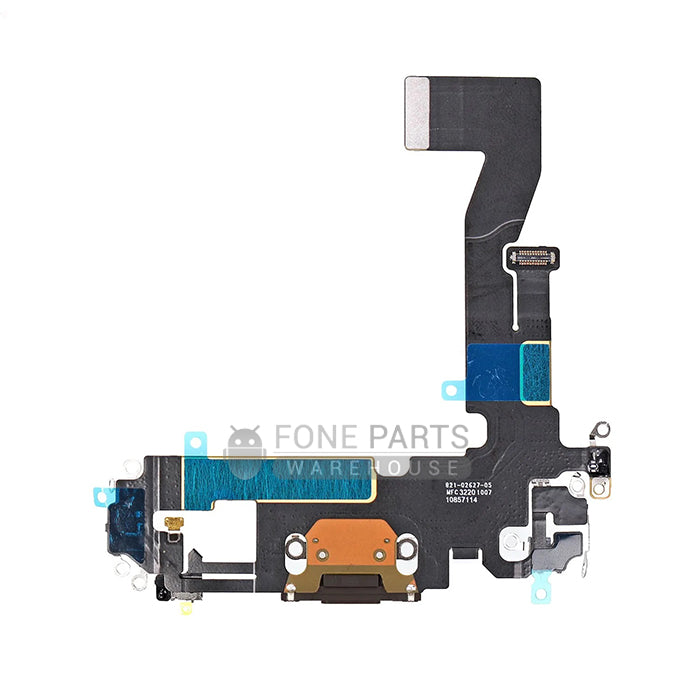 For IPhone 12 Genuine Charging Port Flex Cable[Black]