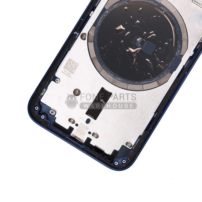 For IPhone 12 Mini Genuine Housing With Parts in [Pacific Blue] (Grade A Condition Taken From 14 Days Used Phone)