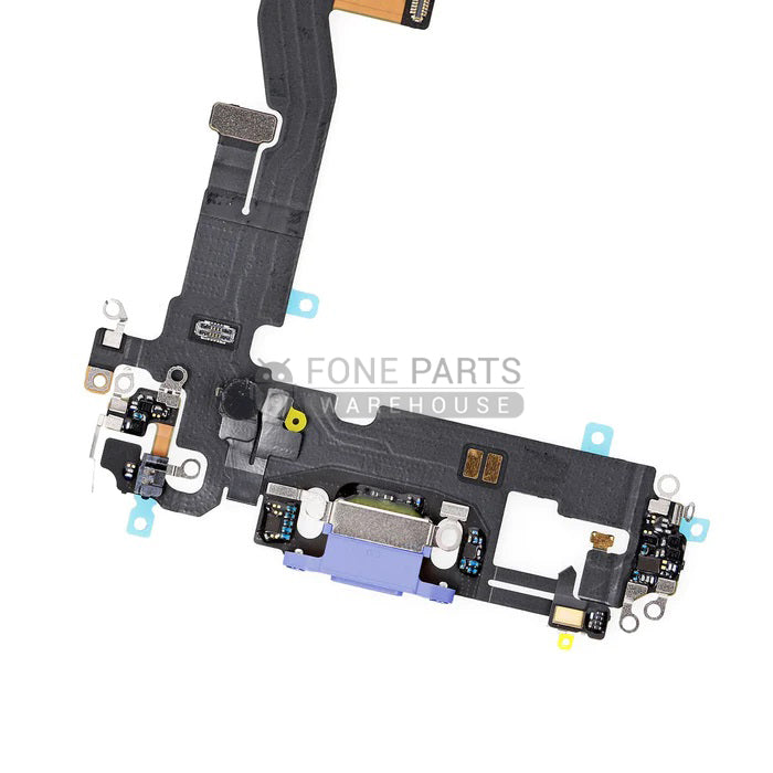 For IPhone 12 Genuine Charging Port Flex Cable[Blue]