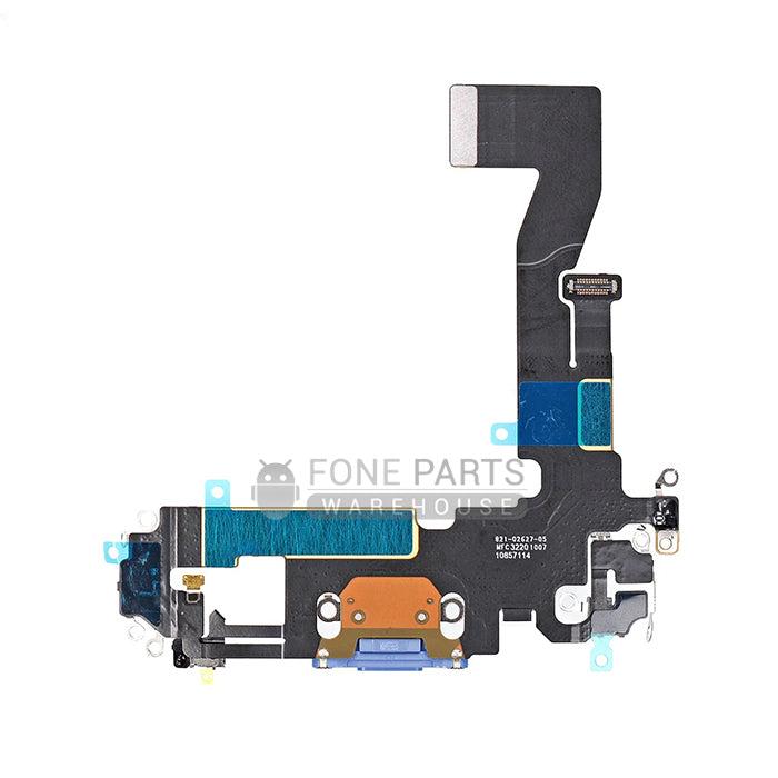 For IPhone 12 Pro Genuine Charging Port Flex Cable [Pacific Blue]