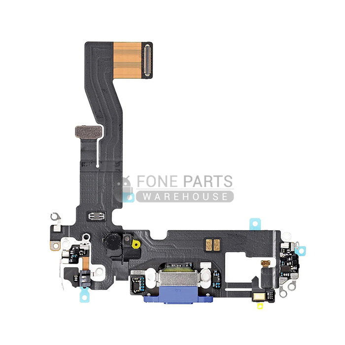 For IPhone 12 Pro Genuine Charging Port Flex Cable [Pacific Blue]