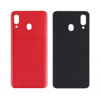 For Galaxy A20 (A205) Replacement Battery Back Cover [Red]