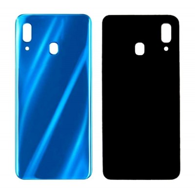 For Galaxy A30 (A305) Replacement Battery Back Cover [Blue]