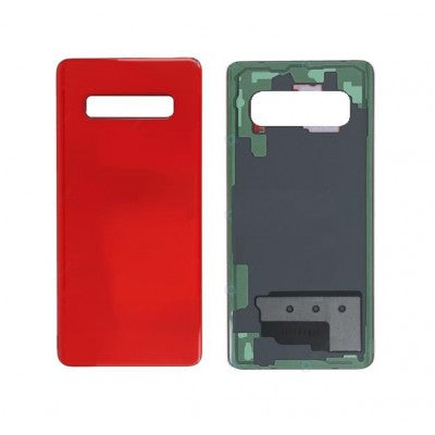 For Galaxy S10 Plus (G975) Battery Back Cover With Lens [Red]