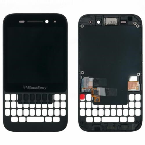 For Blackberry Replacement Q5 Lcd with Touch Digitizer [Black] [Black]