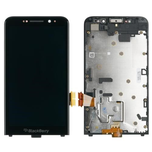 For Blackberry Replacement Z30 Lcd with Touch Digitizer and frame [Black]