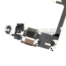 For IPhone 11 Pro Genuine Charging Port Flex Cable [Genuine][Gold]