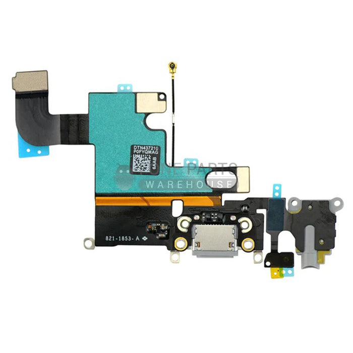 For IPhone 6 Genuine Charge Port & Audio Flex Cable [Space Grey]