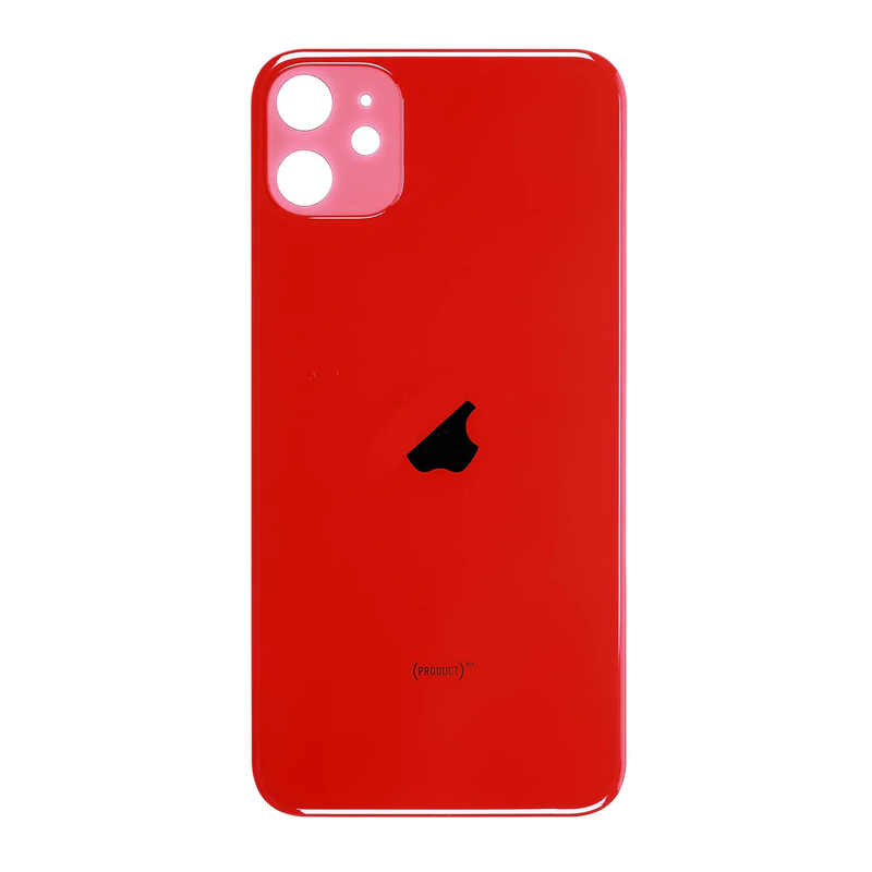 For IPhone 11 Replacement Rear Cover Glass [RED]