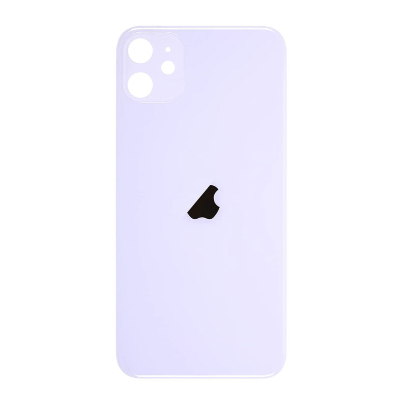 For IPhone 11 Replacement Rear Cover Glass [Purple]