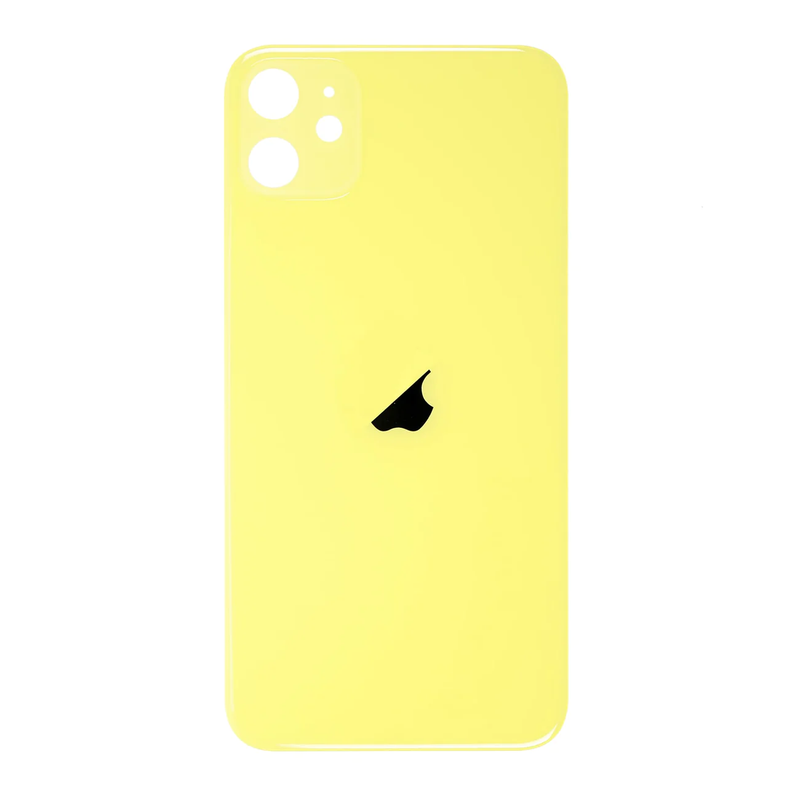 For IPhone 11 Replacement Rear Cover Glass [Yellow]