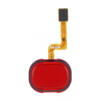 Galaxy A21s (A217) Fingerprint Sensor Flex Cable With Touch ID [Red]