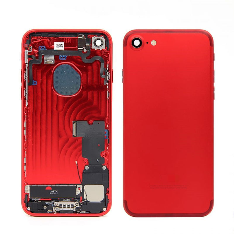 For Iphone 7G Genuine Housing With Parts in [Red] [Grade A Condition Taken From 14 Days Used Phone]