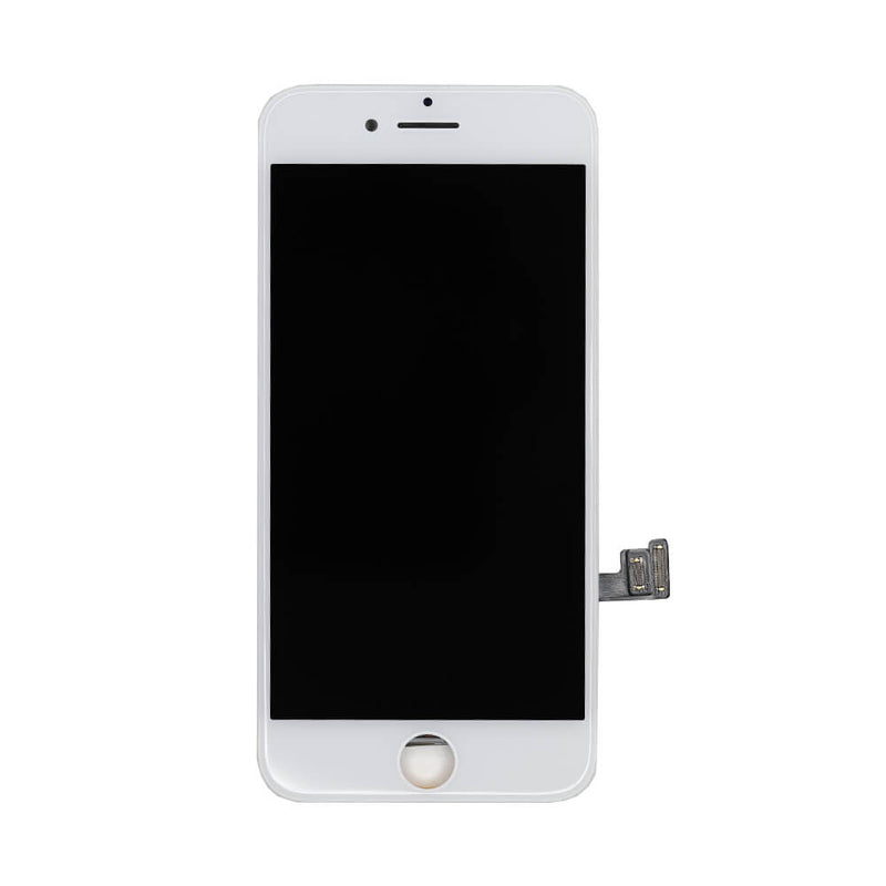 For Iphone 7G Replacement LCD Screen Assembly with Touch Digitizer and Frame [True Tone] [White]