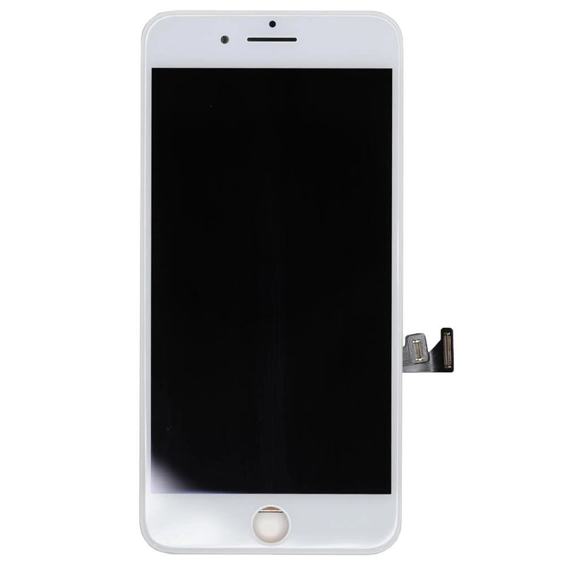 For IPhone 7 Plus Replacement LCD Screen Assembly with Touch Digitizer and Frame [True Tone] [White]