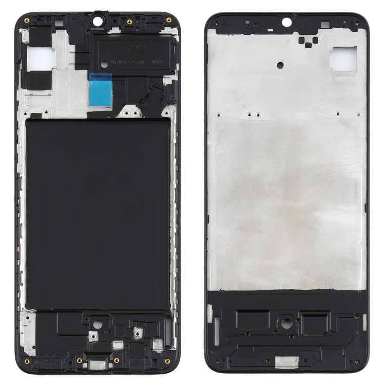 For Galaxy A70 (A705) Replacement Front Housing LCD Frame Bezel Plate [Black]