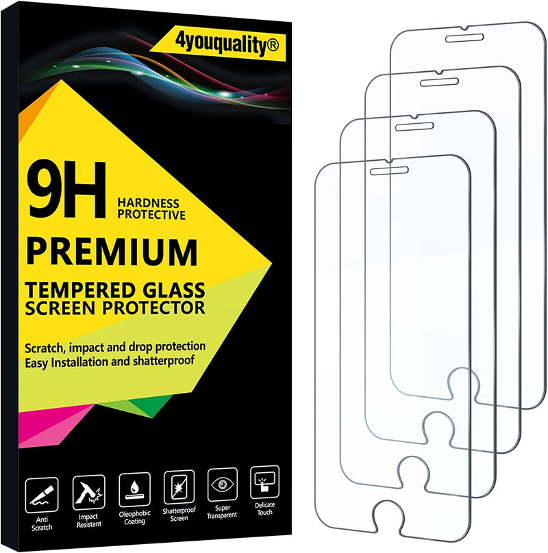 For IPhone 8/SE 2020 Tempered Glass Screen Protector (Pack of 10)