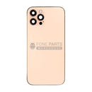 For IPhone 12 Pro Max Genuine Housing With Parts in [Gold] (Grade A Condition Taken From 14 Days Used Phone)