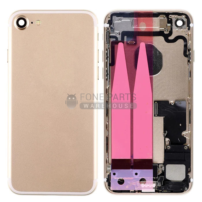 For Iphone 7G Genuine Housing With Parts in [Gold] [Grade A Condition Taken From 14 Days Used Phone]