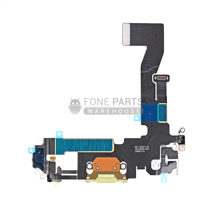 For IPhone 12 Pro Genuine Charging Port Flex Cable [Gold]