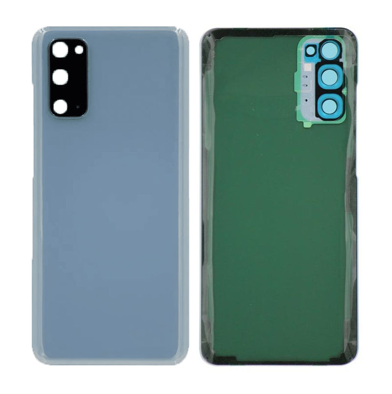 For Galaxy S20/S20 5G (SM-G980/G981) Battery Back Cover With Lens [Blue]