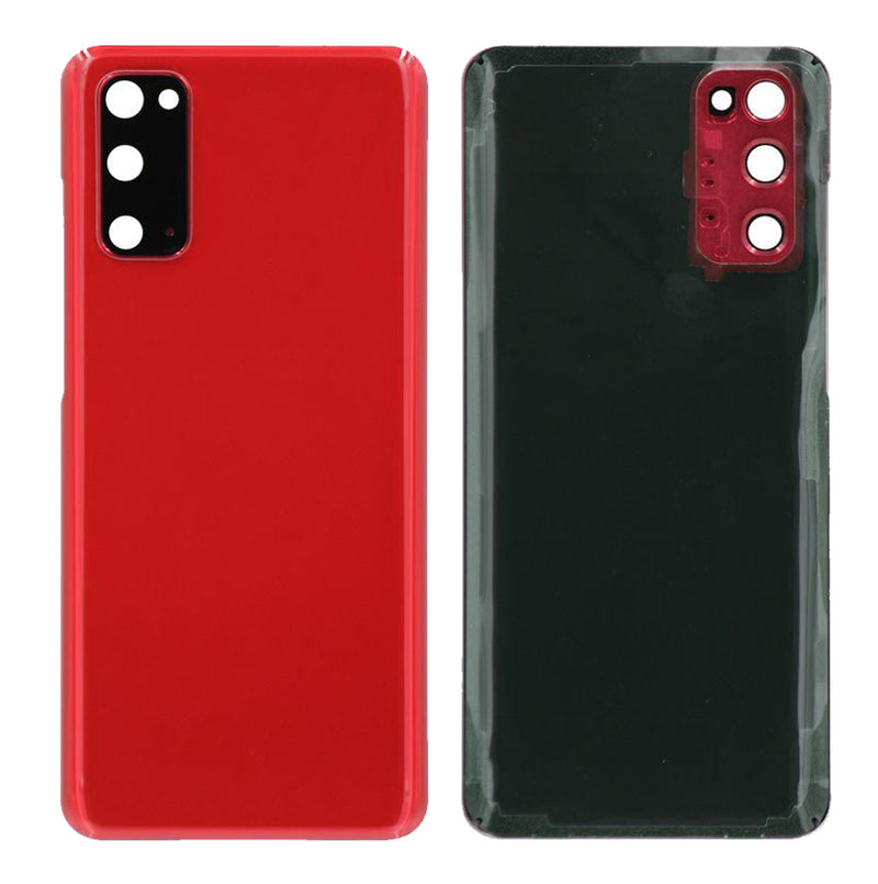 For Galaxy S20/S20 5G (SM-G980/G981) Battery Back Cover With Lens [Red]